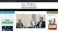 Desktop Screenshot of labocina.com.ar